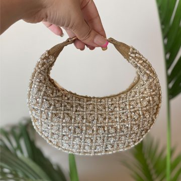 PEARL CRESCENT MINI BAG 1
