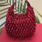 BEADED CRESCENT BAG 5