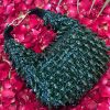 BEADED CRESCENT BAG 1