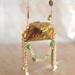 MICRO BAG GOLD AND PEARL