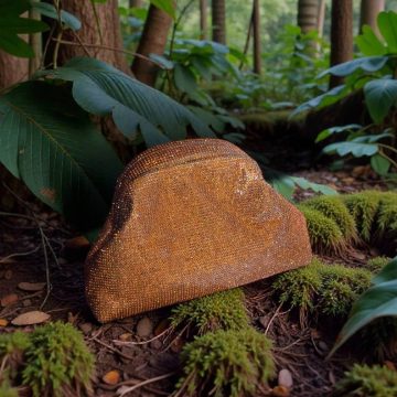 CRYSTAL BAG – COFFEE