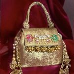 KUNDAN TOTE GOLD