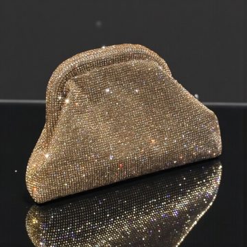 CRYSTAL BAG – GOLD