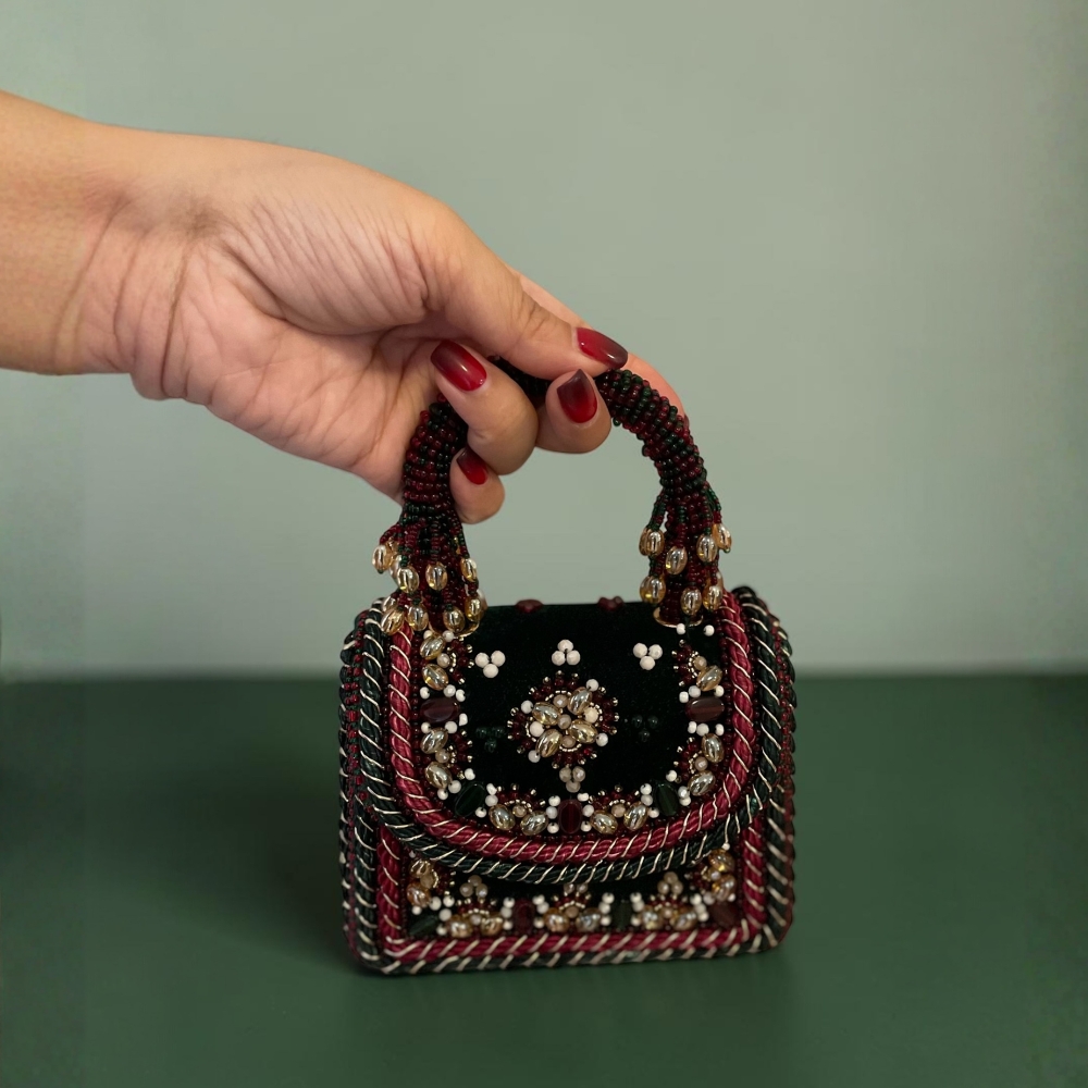 MINI BAG IN VELVET - Image 3